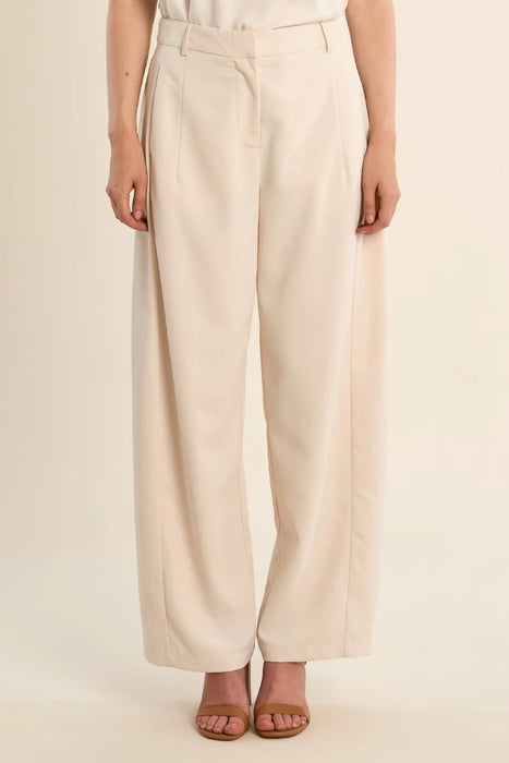 Barrel Leg Dress Pant
