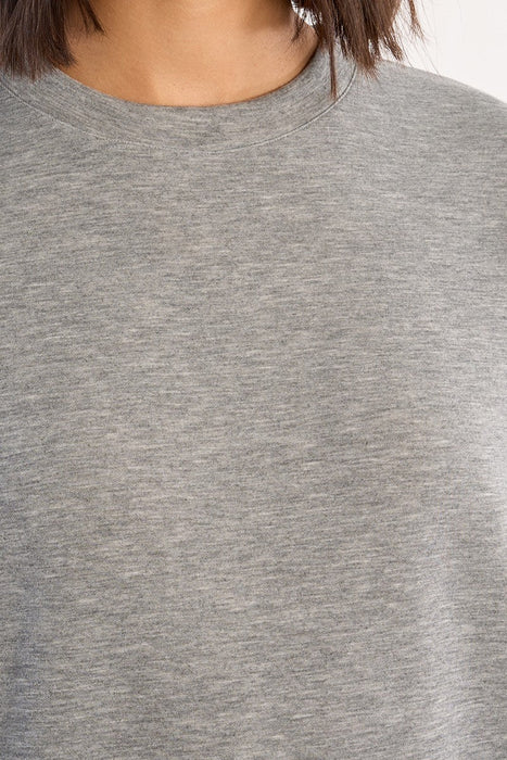 Scuba Sweatshirt W/ Lace Bottom