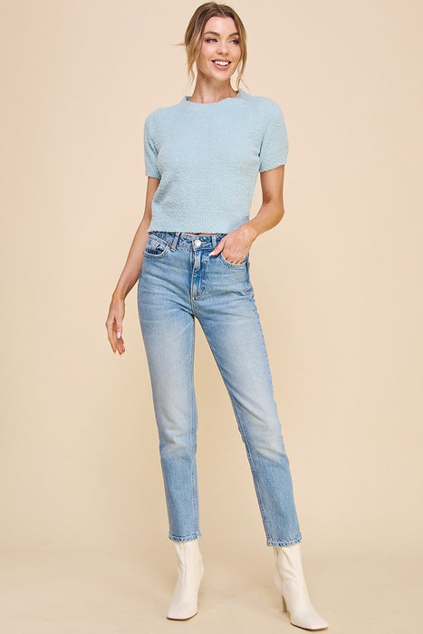 Soft Cloud Short Sleeve Top