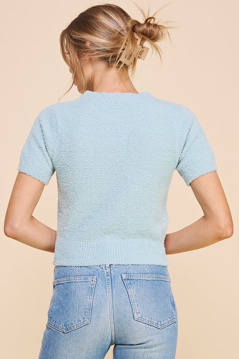 Soft Cloud Short Sleeve Top