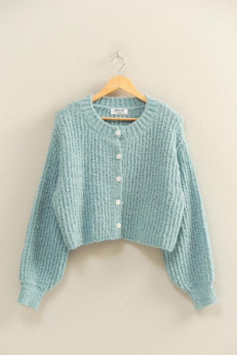 Cropped Cozy Cardigan