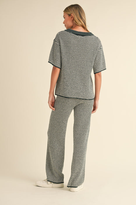 SS Sweater and Wide Pant Set