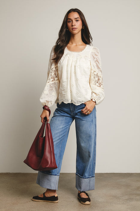Eyelet Blouse