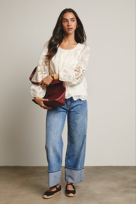 Eyelet Blouse