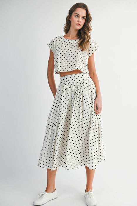 Top and Skirt Set
