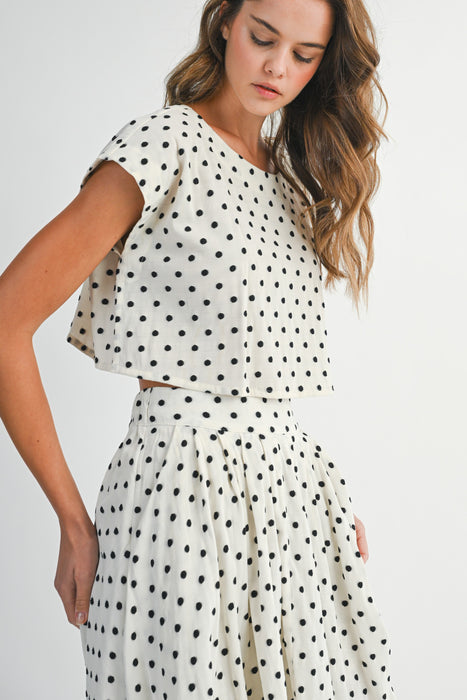 Top and Skirt Set