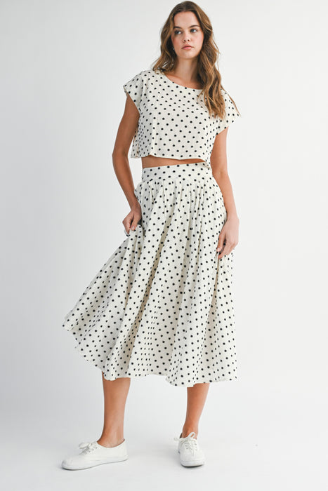 Top and Skirt Set