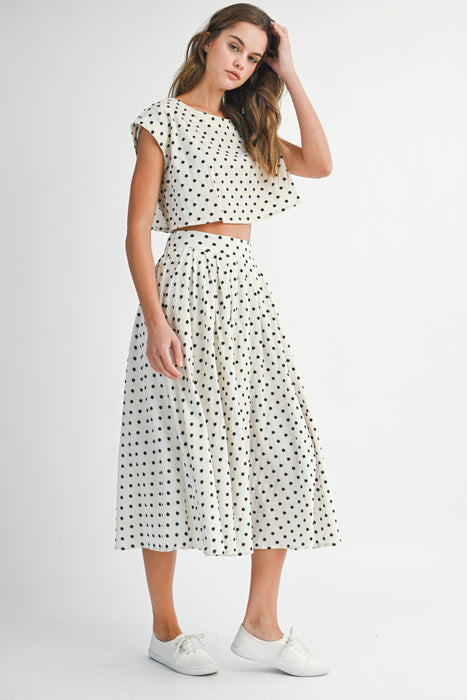 Top and Skirt Set