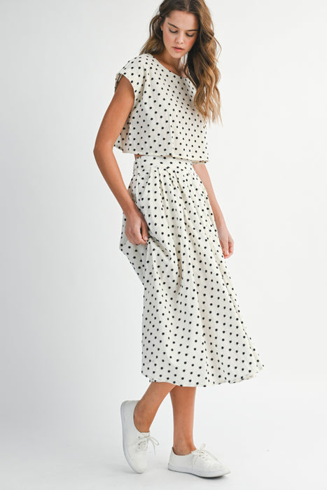 Top and Skirt Set