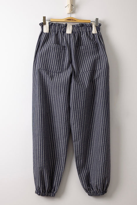 Striped Pant Side Pockets with Bows