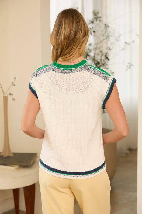 Lemon Detail Sweater Vest