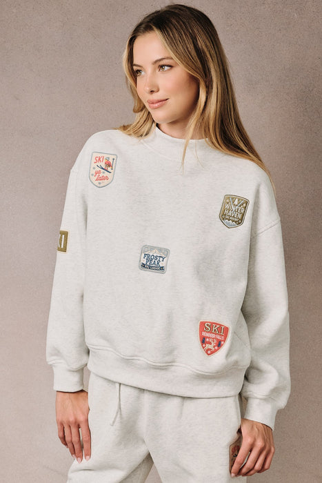 Ski Patches Sweatshirt