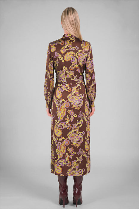 Belted Shirt Dress with Pockets