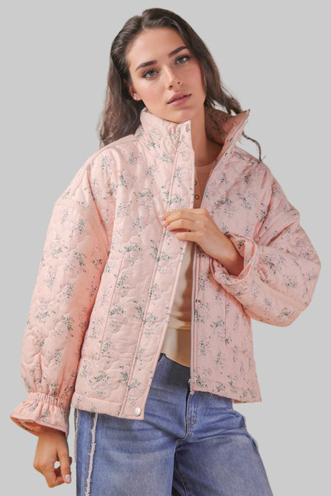 Floral Quilted Jacket