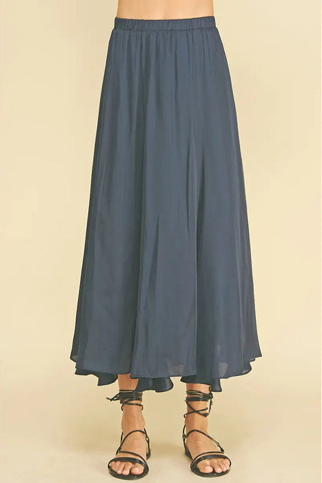 Woven Midi Skirt