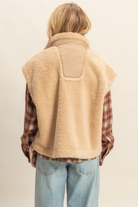 Sherpa Vest Side Bows