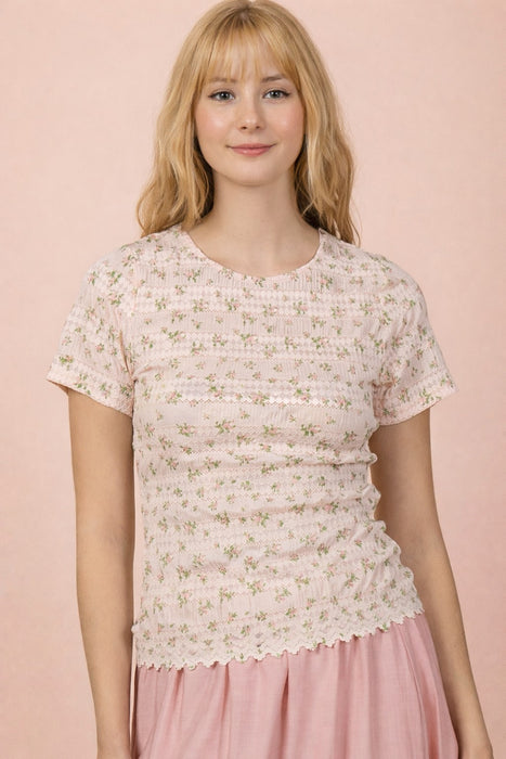 Floral Lace Top