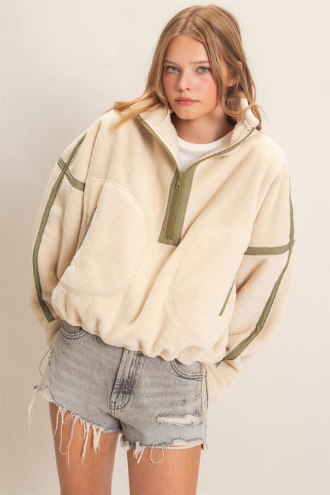 Fleece Zippered Jacket