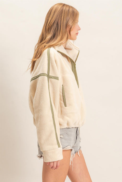 Fleece Zippered Jacket