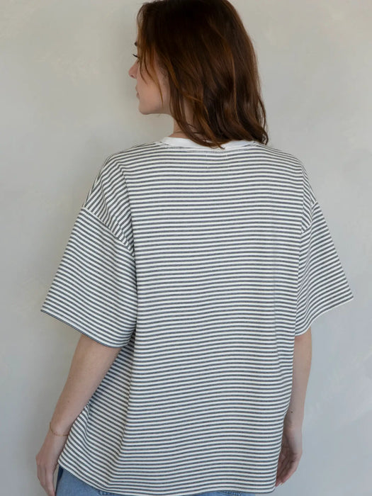Striped Oversized Tshirt