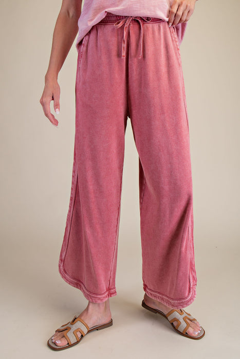 Wide Leg Knit Pant