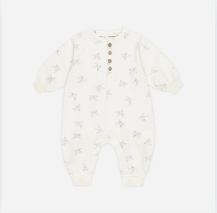 Relaxed Jumpsuit Birds 3-6 mth