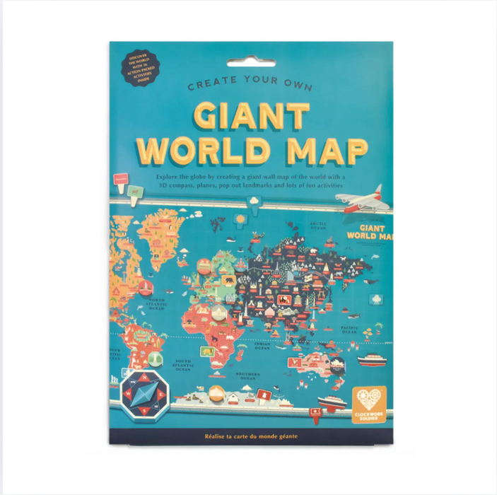 Create Your Own Giant World Map