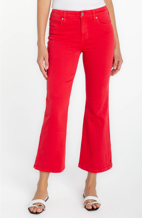 Cropped Flair Denim