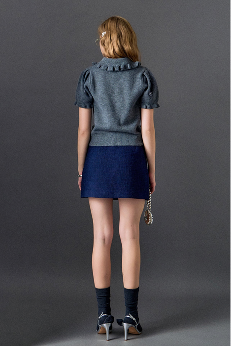 Pearl Flower Detail Sweater