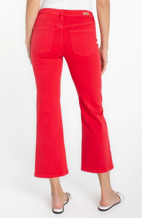 Cropped Flair Denim