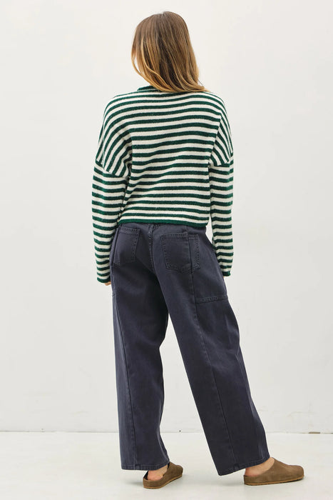Striped Cardigan