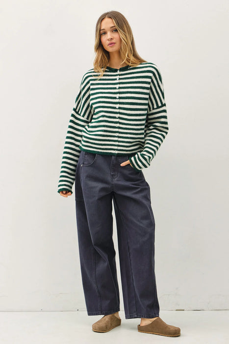 Striped Cardigan