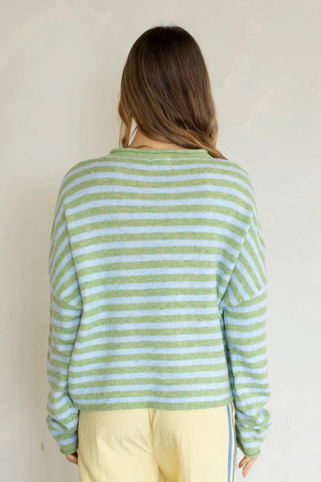 Striped Cardigan