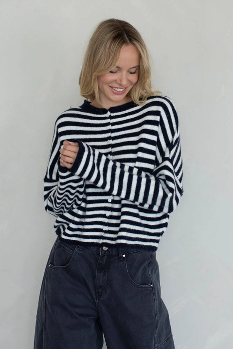 Striped Cardigan