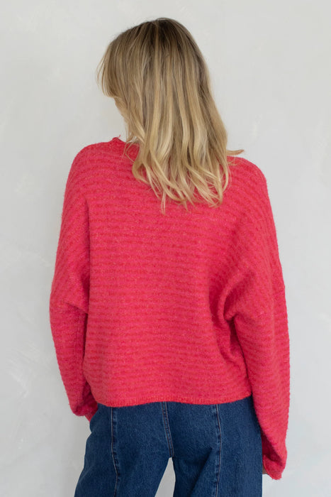 Piper Cardigan Mini Stripe