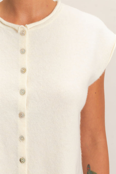 Button Down Sweater Vest