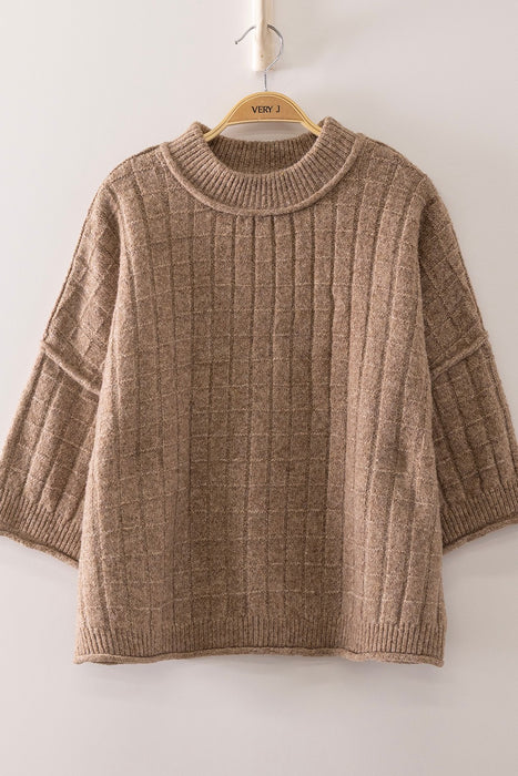 Crew Neck SS Sweater