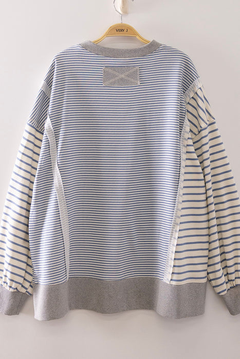Stripe Sweatshirt
