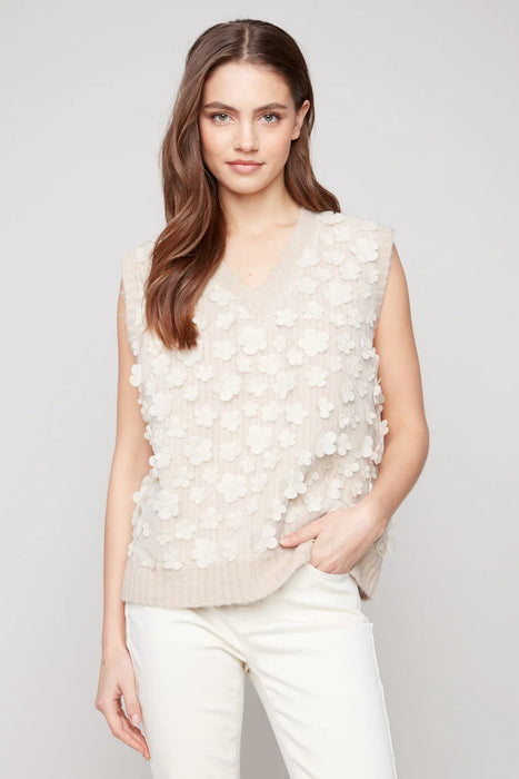 Floral Mesh Vest