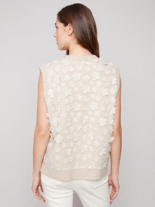 Floral Mesh Vest