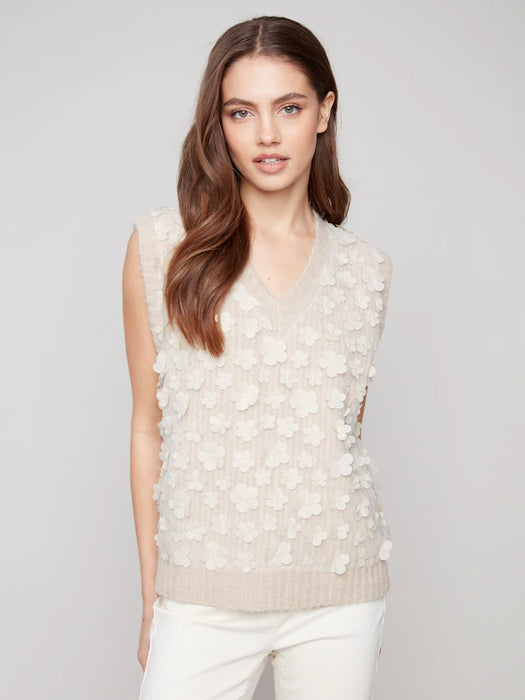 Floral Mesh Vest