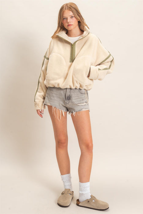 Fleece Zippered Jacket