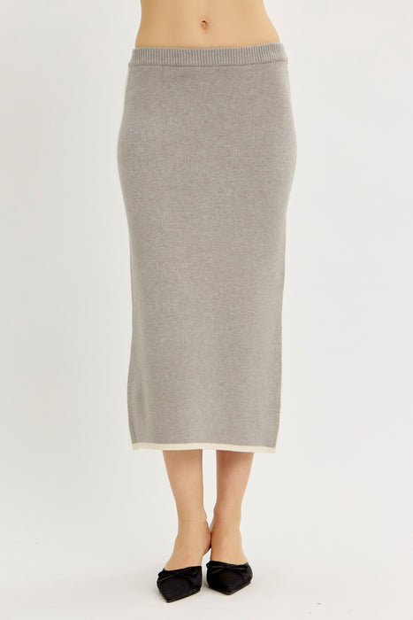 Silhouette Sweater Pencil Skirt
