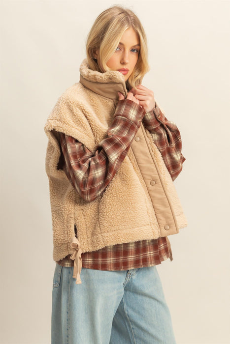 Sherpa Vest Side Bows