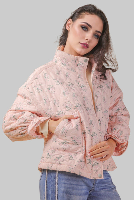 Floral Quilted Jacket
