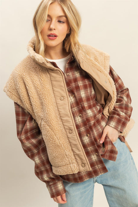 Sherpa Vest Side Bows