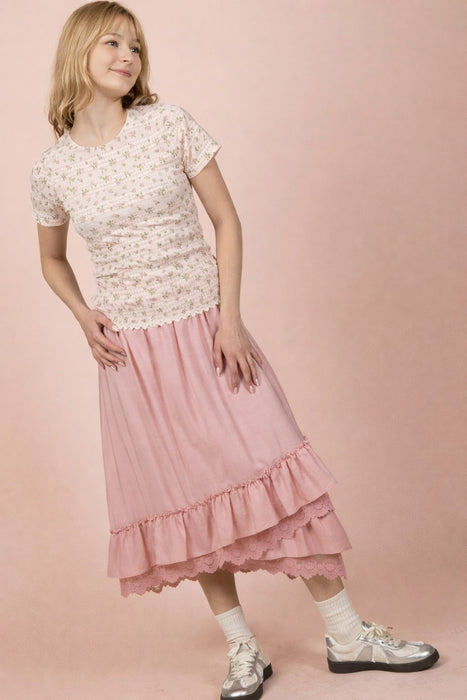 Floral Lace Top