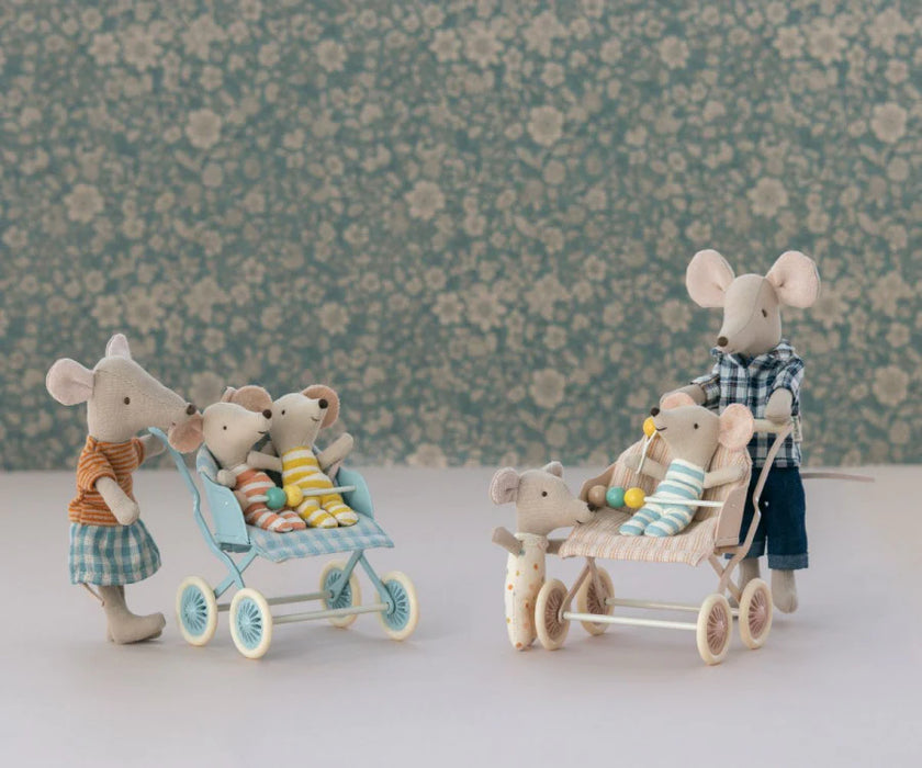 STROLLER BABY MICE ROSE