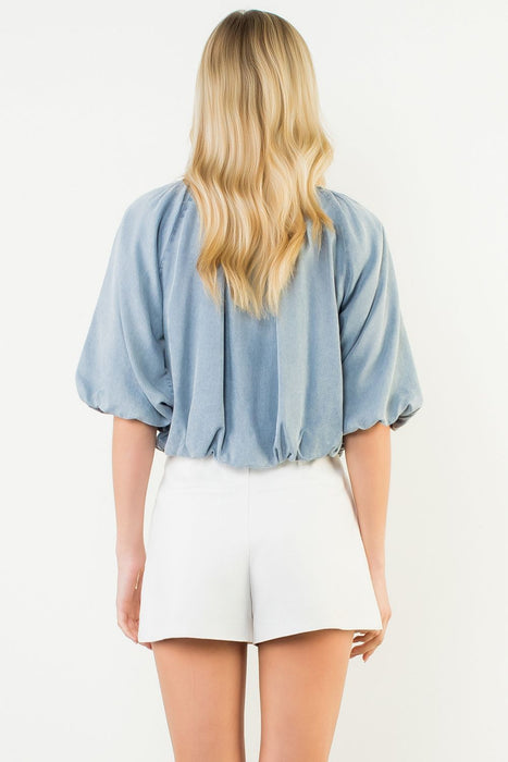 Flowy Bell Sleeve Top