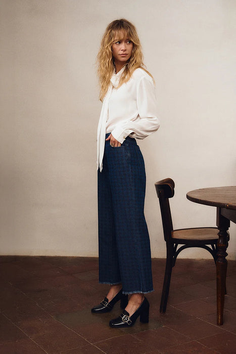 Dark Blue Denim Pant